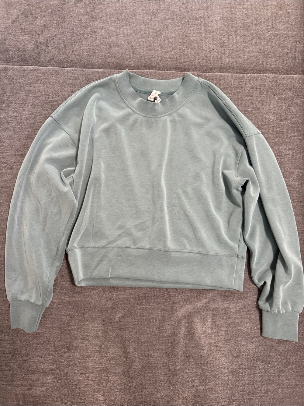 lululemon athletica Light Sage Crew Sweatshirt